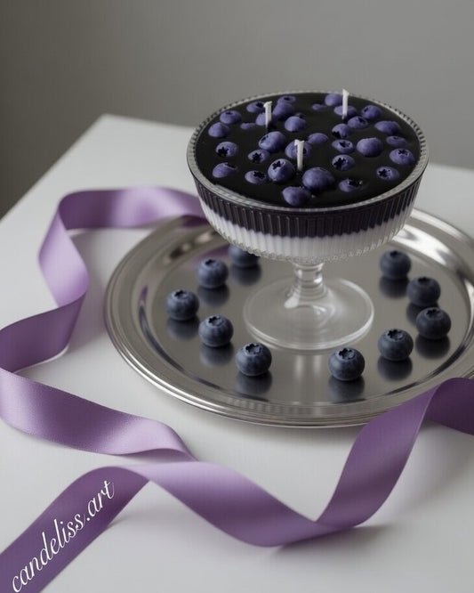 Lumânare Blueberry Mouse
