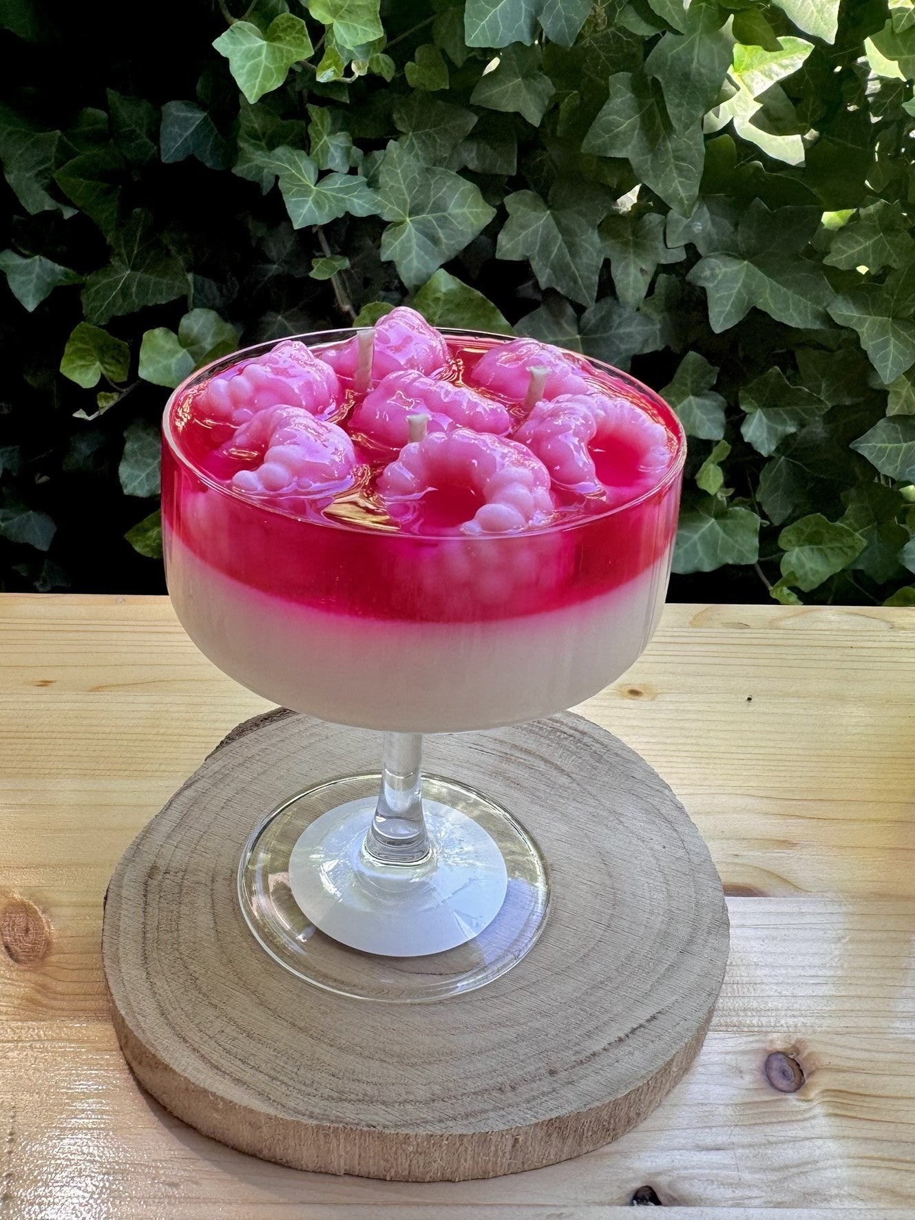Lumânare Raspberry Mousse
